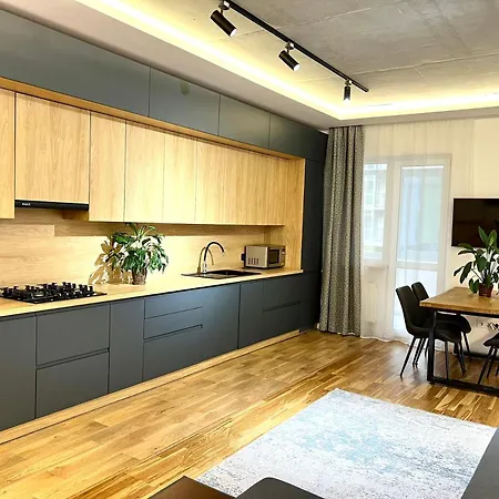 Osapart Perfect Apartment In A Complex Great Britain 利沃夫 外观 照片